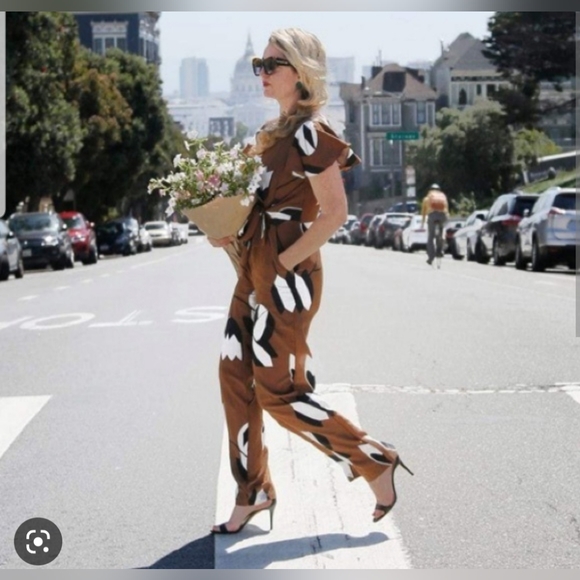 Anthropologie Miranda Jumpsuite size 6 - Picture 4 of 6